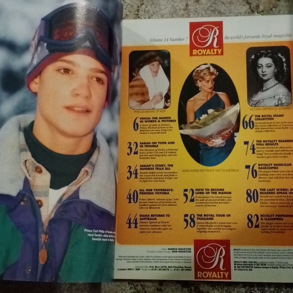 Royalty For Me Magazine Cover with Gold and Red Accents - Picture 5 of 5
